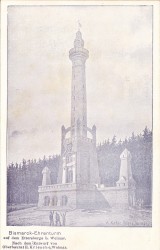 XXX oN Weimar Bismarckturm Grundsteinlegung 1900 -hs