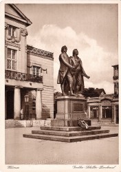 XXX oN Weimar Goethejahr 1932 Denkmal