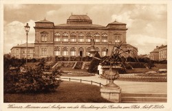 XXX oN Weimar Museum und Anlagen vor der Errichtung -hs