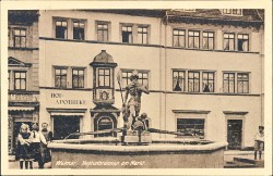 XXX oN Weimar Neptunbrunnen am Markt