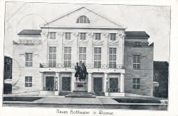 XXX oN Weimar Neues Hoftheater