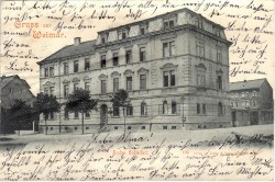 ZVD 104 Weimar Gruss aus Weimar Pension Töchterhort ZVD 104 Weimar Gruss aus Weimar Pension Töchterhort