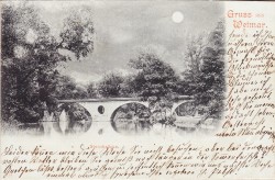 ZVD 117 Weimar Gruss aus Weimar Sternbrücke -hs ZVD 117 Weimar Gruss aus Weimar Sternbrücke -hs
