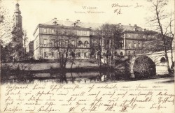 ZVD  292 Weimar Schloss Wasserseite -gs