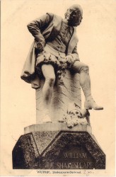 ZVD 1739 Weimar Shakespeare-Denkmal
