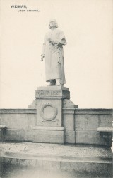 ZVD 1743 Weimar Liszt-Denkmal (1907)