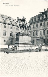 ZVD 1756 WEIMAR Carl-August-Denkmal (1906) -smw