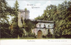 ZVDc  583 Gruss aus Weimar Tempelherrenhaus (1899) -he