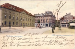 ZVDc 1685 Weimar Theaterplatz