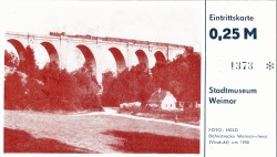 #EK Weimar Stadtmuseum 0,25M Viadukt (1984)