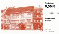 #EK Weimar Stadtmuseum 0,50M Hotel Elephant (1983)