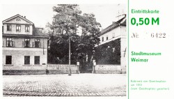 #EK Weimar Stadtmuseum 0,50M Kunstkabinett (1986)