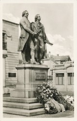 01aVVRa 09- 981 Weimar Goethe-Schiller-Denkmal