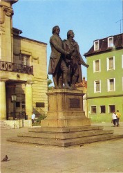 01bBHRnc 01-09-0328 Weimar Goethe-Schiller-Denkmal (1983)