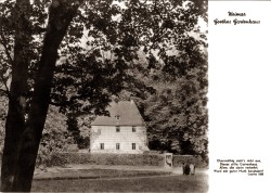 12SKZ 021 ( 98-021) Weimar Goethes Gartenhaus