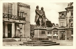 HPJ E4139 Weimar Goethe- und Schiller-Denkmal -gs