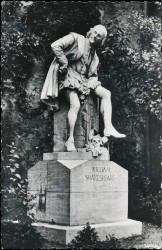 HPJ E6219 Weimar Shakespeare-Denkmal
