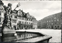 LHW 17 Weimar Marktplatz mit Cranachhäuser (1959) LHW 17 Weimar Marktplatz mit Cranachhäuser (1959)