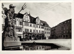 LHW 17 Weimar Marktplatz mit Cranachhäusern LHW 17 Weimar Marktplatz mit Cranachhäusern