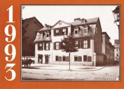 LHW oN Weimar um 1900 CORAX-Kalender 1993-00 Schillerhaus