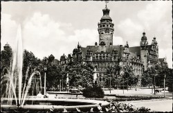 10WVG oN Leipzig Neues Rathaus (1958)