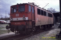 02580  -  25.03.1995 - Dessau  -  142 105-6 -