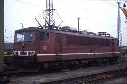 04707  -  12.10.1995 - Riesa  -  155 225-6 - Umbau in 155 212