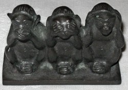 Figur Drei Affen (8x5,5)(LR)(E)