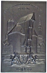 Jahresplakette 1939 Danzig (9x14)(H)(E)