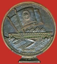 Medaille 1961 SED 15 Jahre Av (13,7)( )(B)