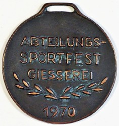 Medaille 1970 Sportfest Av (5)(L)(B)