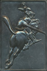 Plakette Don Quichote (13,5x19,5)(-)(E)