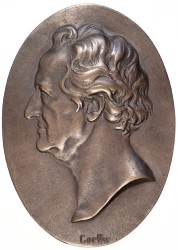 Plakette Goethe (10,5x8)(LR)(B)