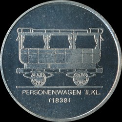 DDR (HM) oJ DR FDJ-Brigaden 1838 Personenwagen (E 35) Rv
