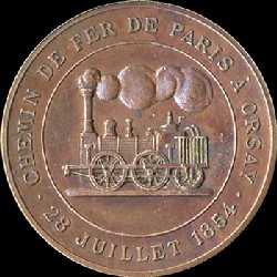 F 1854 Eisenbahn Paris-Orsay Rs