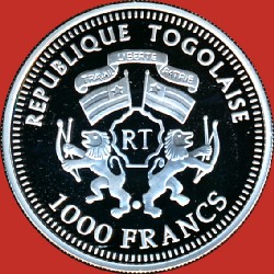 TG 1000 FRANCS 2005 ADLER 1835 (KN 38) Rv