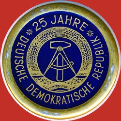 (HP) DDR uO 1974 - 25 Jahre DDR I Av