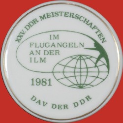 (WP-037) DDR Berlin 1981 - DAV Flugangeln an der Ilm Av