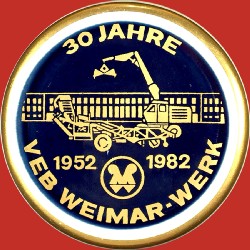 (WP-271) DDR Weimar 1982 - Weimar-Werk Av