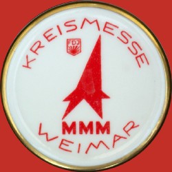 (WP-281) DDR Weimar 1975 - FDJ KL MMM (Gold) Av