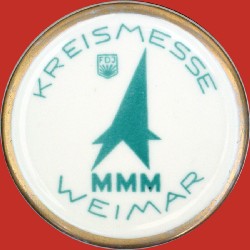 (WP-282) DDR Weimar 1975 - FDJ KL MMM (Silber) Av