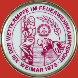 (WP-297) DDR Weimar 1978 - Feuerwehrkampfsport Av